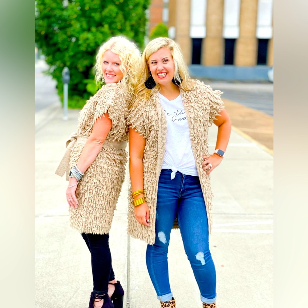 Good Hart by Matilda Jane long vest with belt and pockets